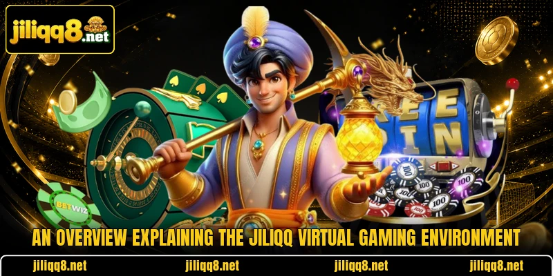 An overview explaining the JILIQQ virtual gaming environment