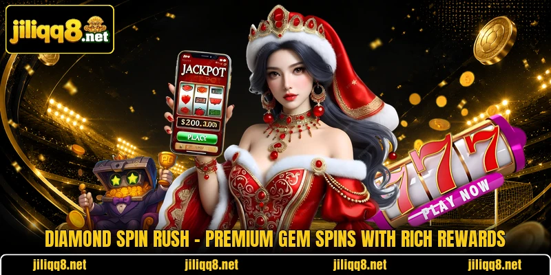 Diamond Spin Rush – Premium Gem Spins With Rich Rewards