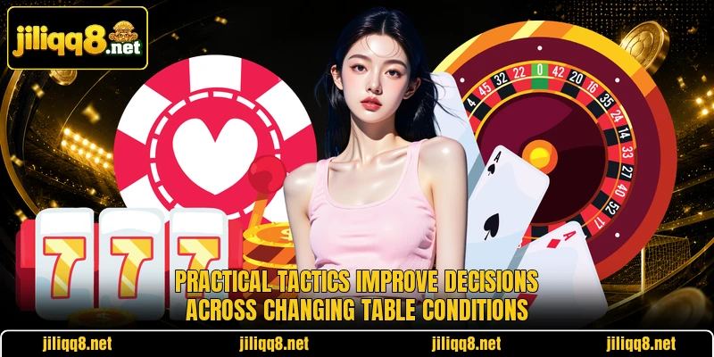 Practical tactics improve decisions across changing table conditions